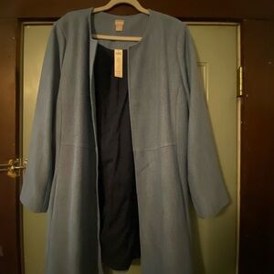 Chico's Women's Jacket Nwt Chico's Bluebird Indigo Topper size 4 (US 18-22)